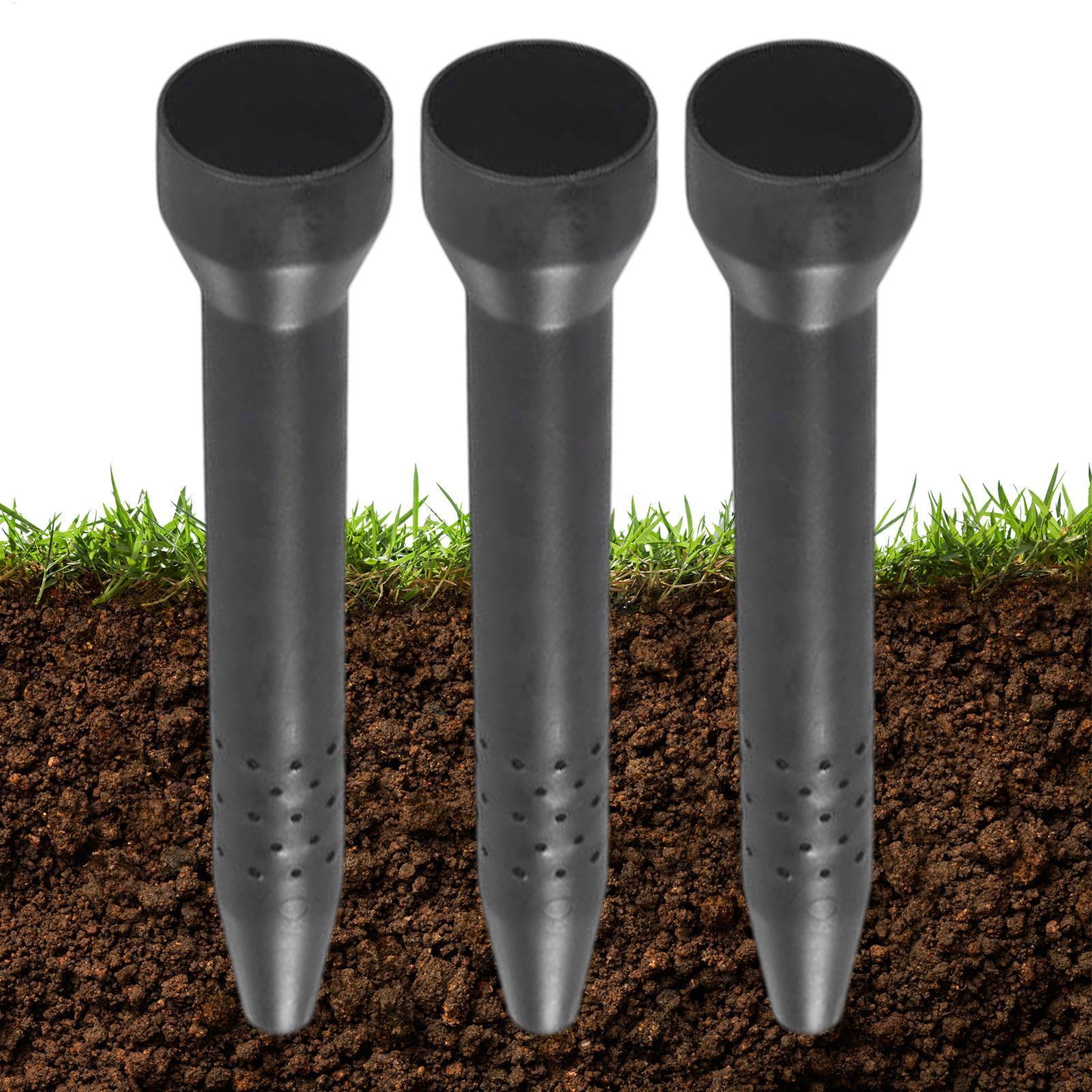 Plant Support Stake - อุปกรณ์รดน้ำต้นไม้แบบเสียบ 3 ชิ้น สำหรับระบบน้ำหยด รดน้ำต้นไม้ในกระถาง แปลงดอกไม้