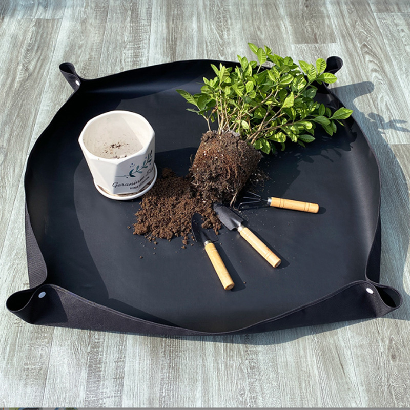 Repotting Mat - สวนพับปลูกPad 32 ซม.-100 ซม.Reusableสวนหม้ออุปกรณ์เสริมบ้านสวนอุปกรณ์ปลูกPad