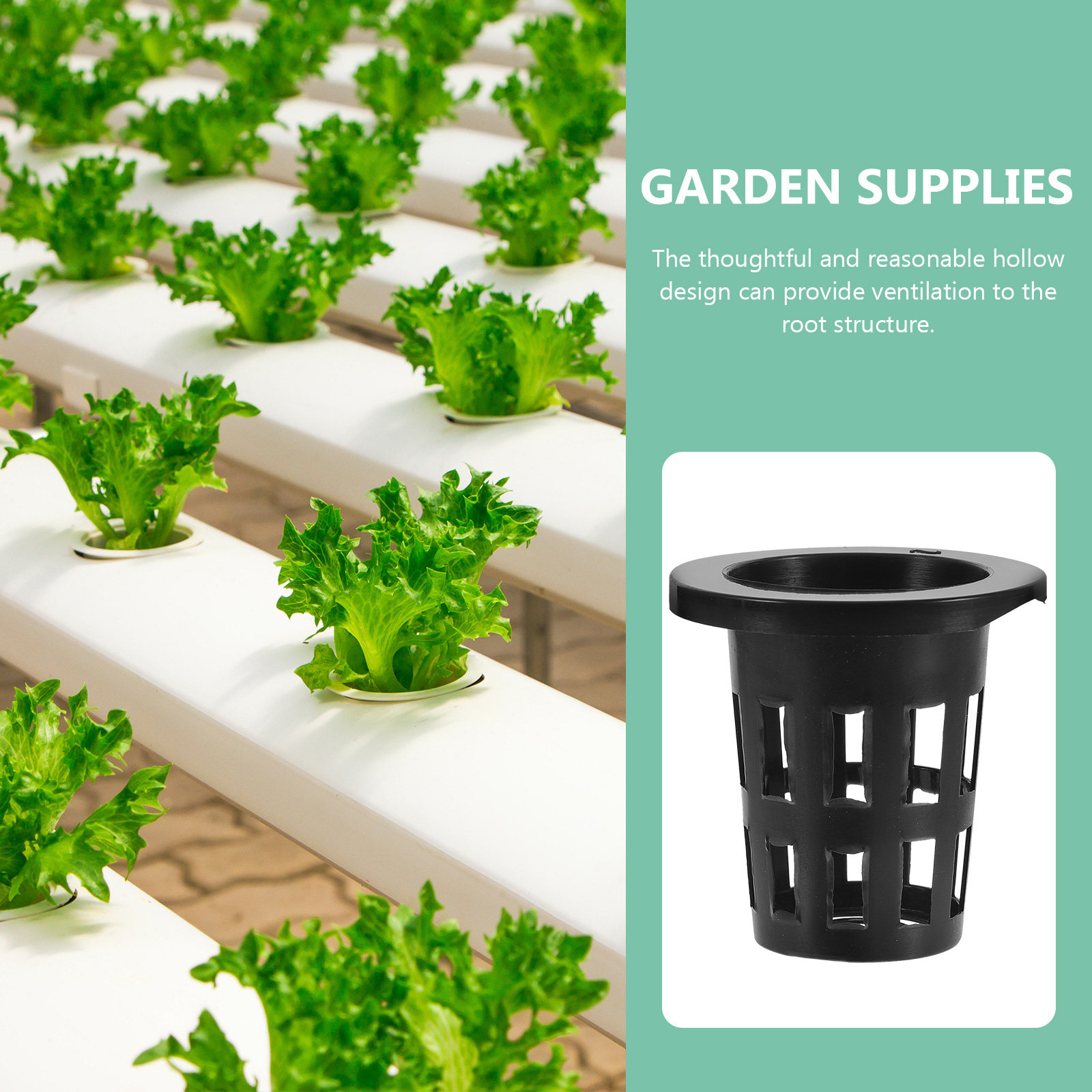 50 ชิ้น ตะกร้าปลูกพลาสติก กระถ - Plant Pot บทวิจารณ์และราคา