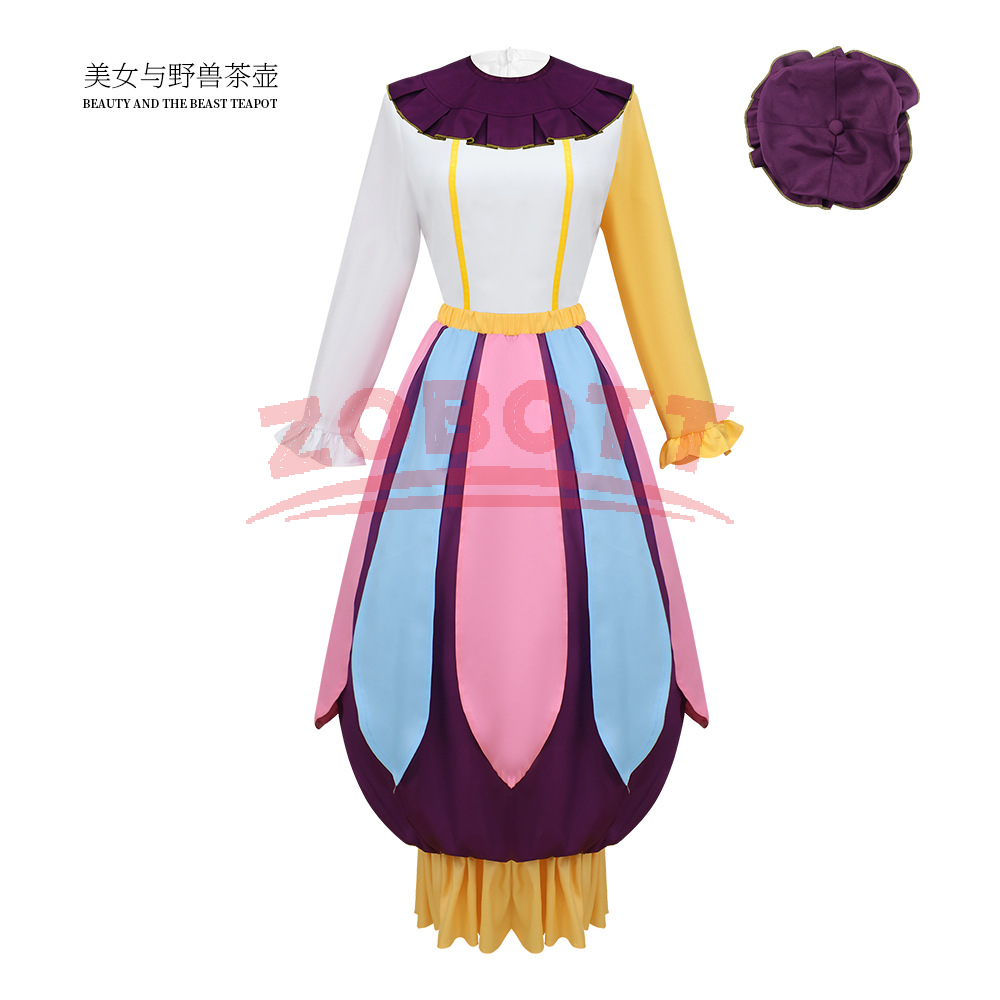 ชุดคอสเพลย์ Mrs. Potts ชุดเดรส - Pothos บทวิจารณ์และราคา