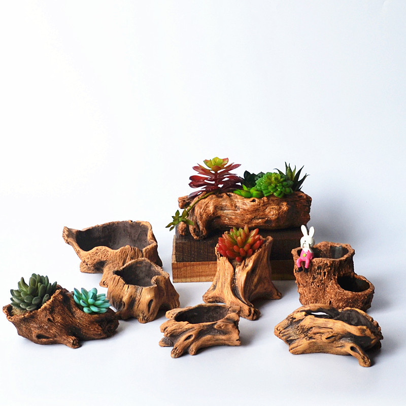 เลียนแบบไม้เดิมพันต้นไม้รากพืช - Succulent Set บทวิจารณ์และราคา