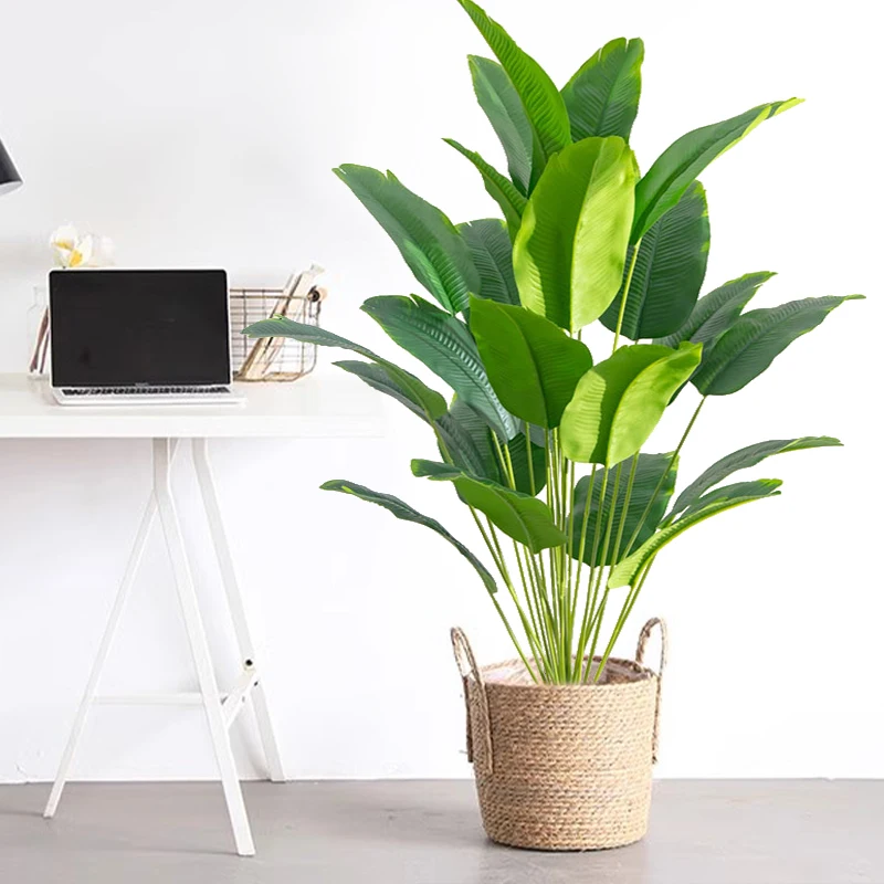 ต้นไม้ประดิษฐ์ 1 ชิ้น ต้นปาล์ม - Snake Plant บทวิจารณ์และราคา